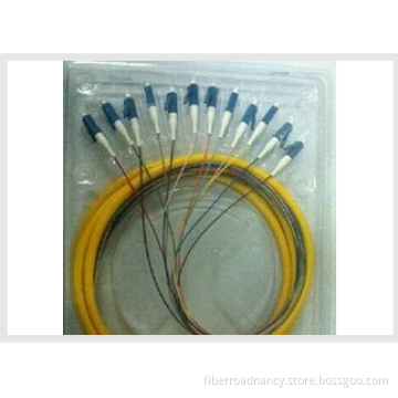 12 Cores LC Fiber Optic Patch Cord Single Mode